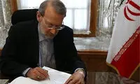 لاریجانی حادثه شیراز را تسلیت گفت