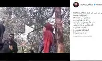 اعتراض مهناز افشار به برخورد مامور زن با یک دختر