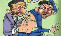 کارتون؛ احمدی‌نژاد و نقشه فرار از زندان!