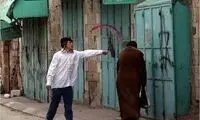 شراب پاشی اسراییلی روی زن مسلمان