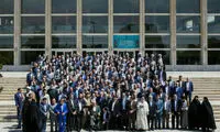 عکس دسته جمعی نمایندگان مجلس نهم