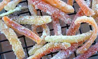 طرز تهیه آب‌نبات پوست پرتقال و انواع مرکبات
