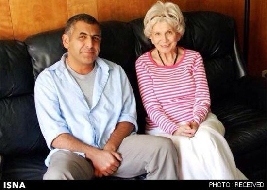 عکس:کارگردان ایرانی در کنار برنده نوبل ادبیات
