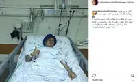 واکنش سحر قریشی به بستری شدن شاکردوست