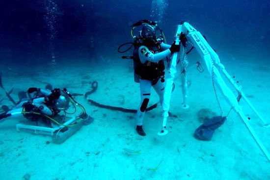 آزمایش برانکار فضایی در آب های فلوریدا