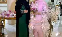 تیپ خارق‌العاده بهاره رهنما در یک عروسی!