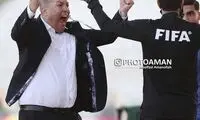 خوشحالی جنجالی اسکوچیچ پس از گل سردار