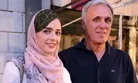 لحظات نابِ پدردختری ترانه علیدوستی و پدرش