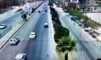 لحظه مرگ دلخراش راننده کرمانی کنار اتوبان