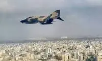 پرواز جنگنده F4 ارتش برفراز بندرعباس