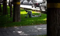 تصاویری از تب داغ تابستان در تهران 