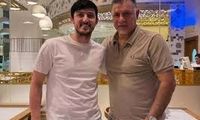 قاب ویژه از شهریار و سردار کنار هم