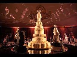 ویدئو پربازدید از کیک 3.5 متری در یک عروسی!