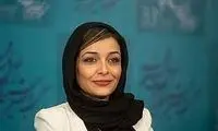 تصویر شکارشده از ساره بیات در حال طبیعت‌گردی