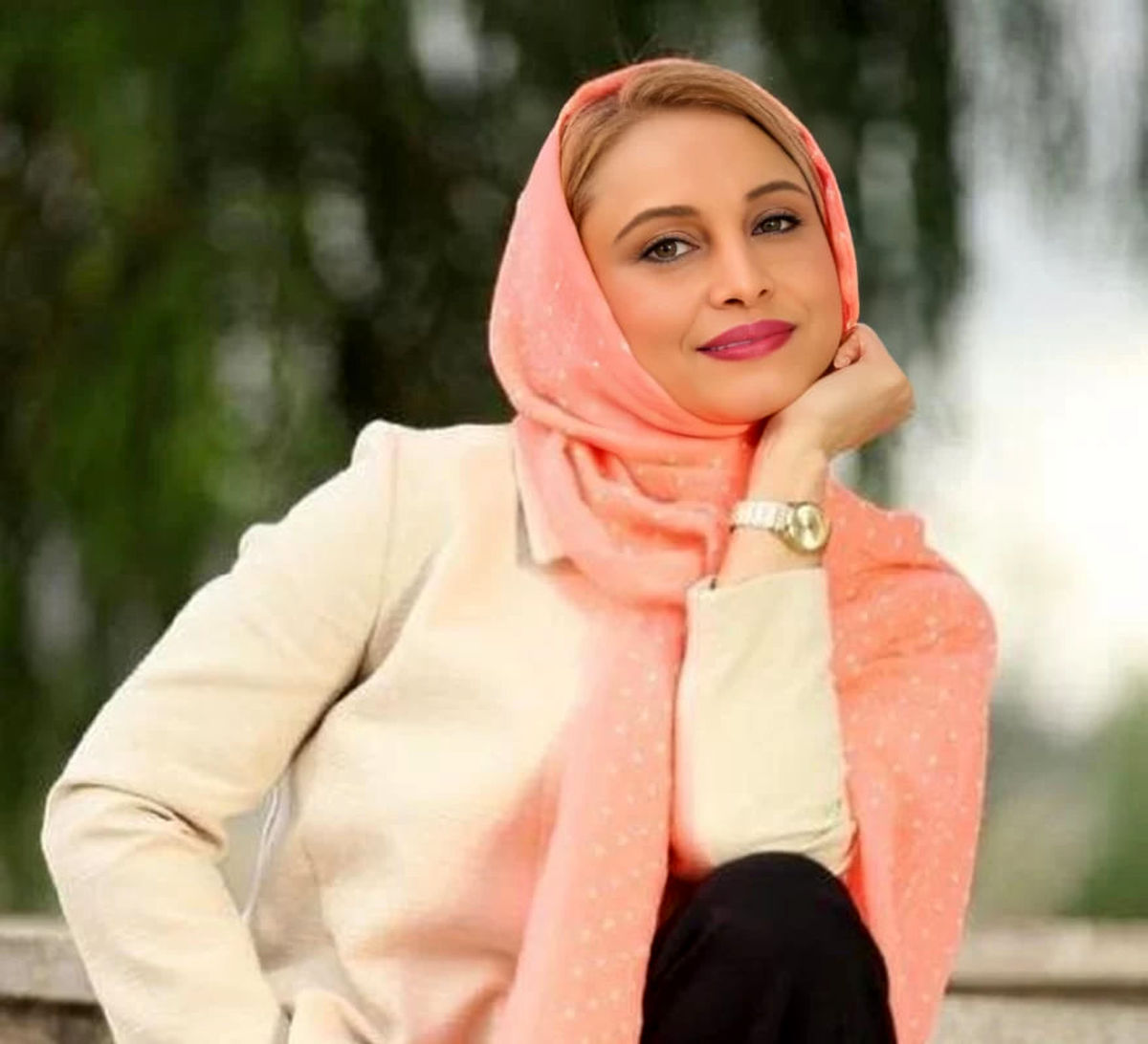 دکوراسیون شیک منزل مریم کاویانی در دبی