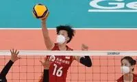 اقدام جنجالی والیبالیست‌های زن چینی برابر ایران