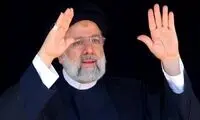 تصویری جالب از ابراهیم رئیسی و یکی از محافظانش