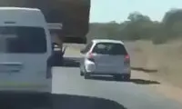 عاقبت وحشتناک سبقت گرفتن از سمت راست کامیون