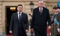 زلنسکی برای اردوغان پیام تسلیت فرستاد