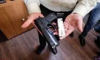 اسلحه‌ی کشف‌شده از ضارب خیابان طالقانی 