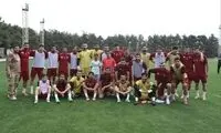 تمرین پرسپولیس طوفانی شد