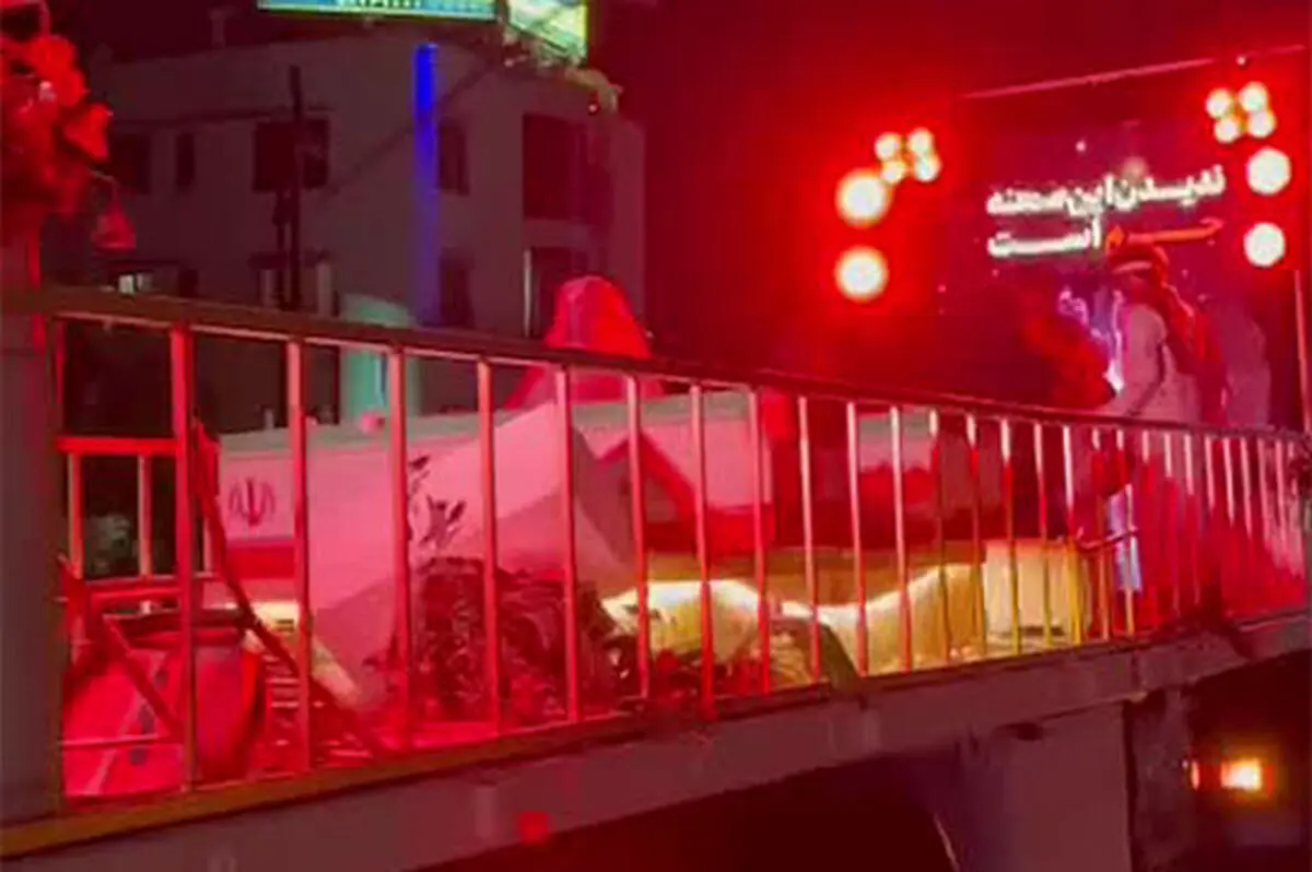 تریلی عروسی تهران این بار عزاداری گرفت!
