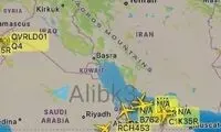 پرواز هواپیماهای سوخت رسان آمریکایی در نزدیکی تنگه هرمز