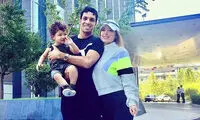 همسر سپهر حیدری در دبی خواننده شد