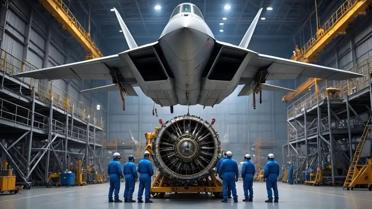 نحوه تولید موتور جت جنگنده F-22 رپتور