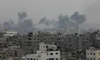 ویدئو هولناک از انفجار پارلمان غزه توسط اسرائیل