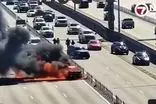 انفجار خودرو در یک بزرگراه در ایالت فلوریدا