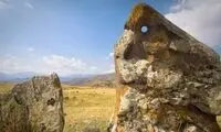 کشف شمایلی عجیب شبیه به آدم فضایی‌ها
