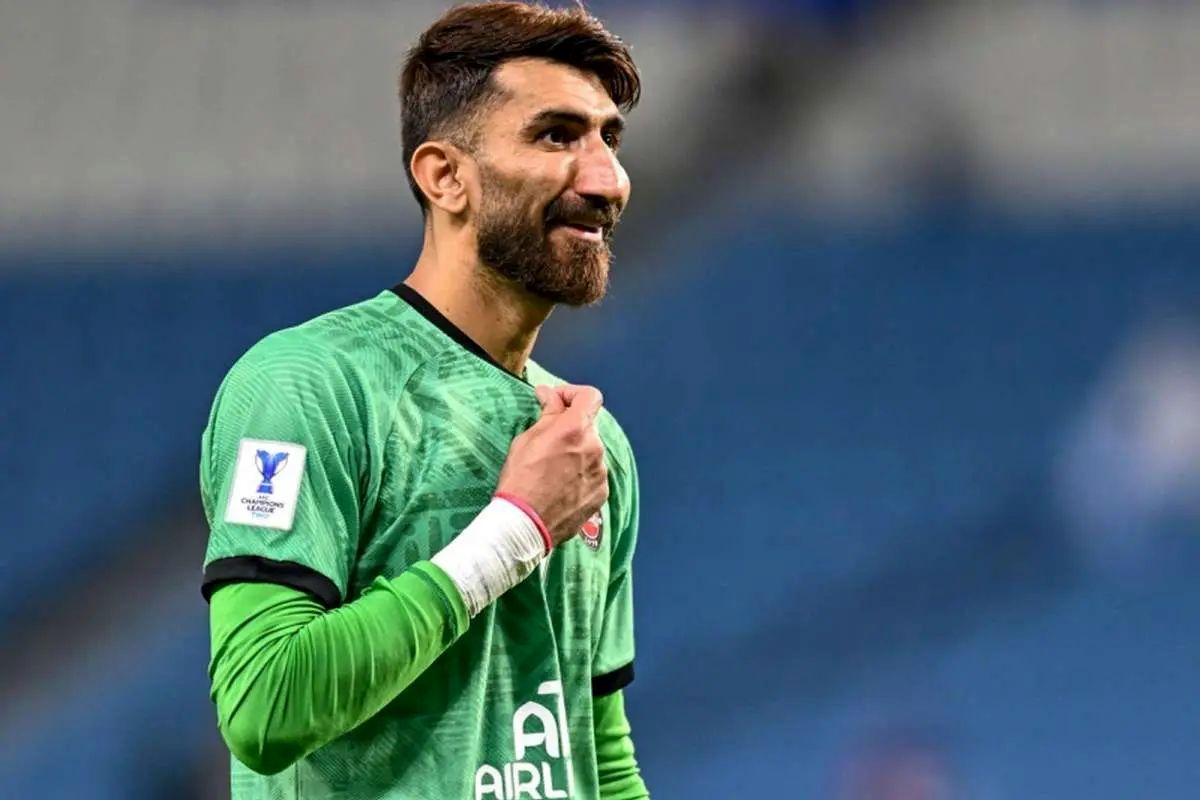   بیرانوند در مقابل دوربین‌‌ها به استقلال پاسخ مثبت داد 
