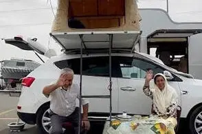 در سبزوار یک خودروی چینی تبدیل به خانه شد