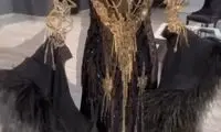 لباس مجلسیِ ۱۰ میلیاردیِ خانم ایرانی غوغا کرد!