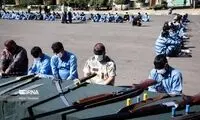 تصاویری جالب از گنده‌لات مشهور تهران در زندان