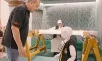 رباتی که به حجاج، آب زمزم می‌دهد!