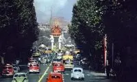 عکس قدیمی از خیابان ولیعصر که قطعا ندیده‌اید