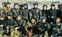 عکسی از تنها بازمانده ستون ۷۰ نفره غواصان عملیات کربلای ۴ 