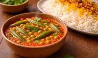 طرز تهیه خورشت بامیه رژیمی با ۲ دستور ساده