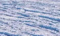 دریای خزر یخ زد!
