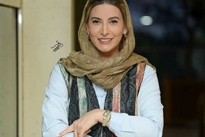 تصویر متفاوت از فریبا نادری بعد از یک روز سخت کاری