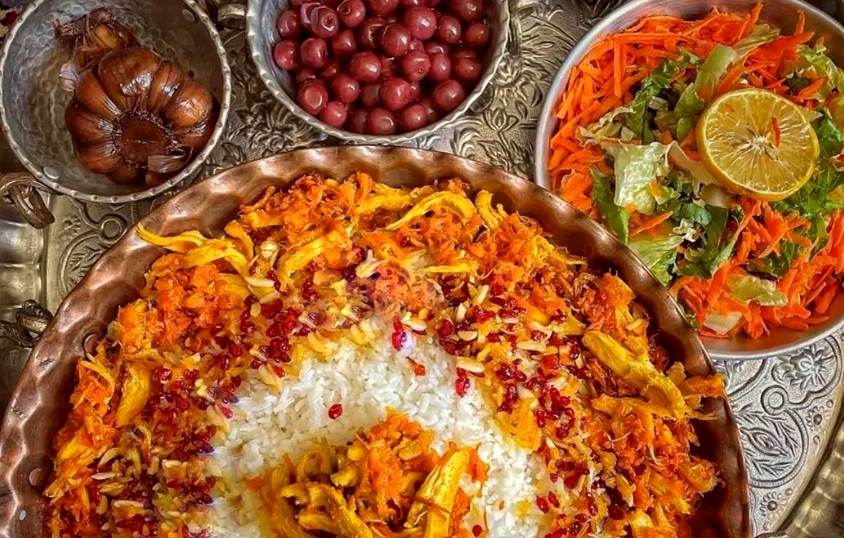 طرز تهیه هویج پلو با زرشک؛ شیک و مجلسی