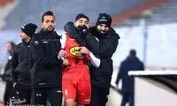 درگیری لفظی و حضور پلیس در بازی نساجی و پرسپولیس