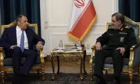 تصویر دیدار لاوروف با سرلشکر محسن رضایی