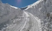 برف شدید، مردم این منطقه در ایران را سورپرایز کرد