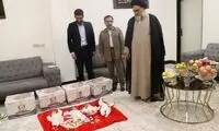 هدیه رهبر انقلاب به ۴ قلوها در استان کهگیلویه 