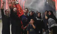 تصاویری از تردد زائران اربعین در مرز خسروی