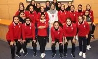 چهره ذوق‌زده بازیگر زن سینما در اردوی تیم ملی 