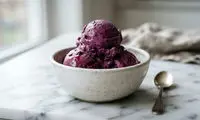 بستنی شاتوت خانگی در چند دقیقه؛ طعمی که شما را غافلگیر می‌کند